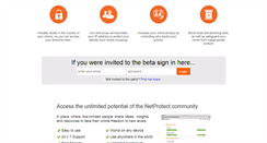 Desktop Screenshot of netprotect.com